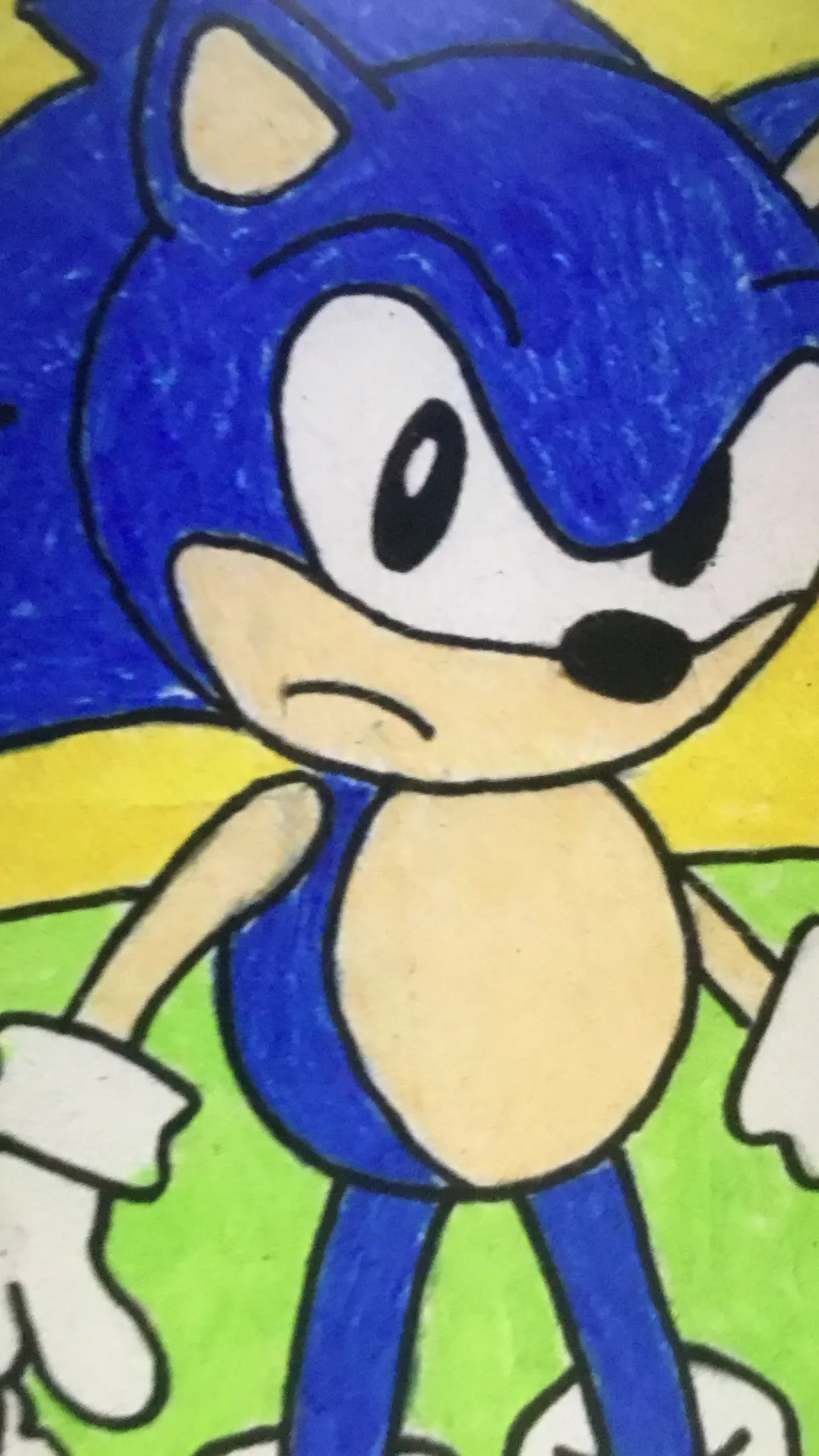 ai character: Sonic background