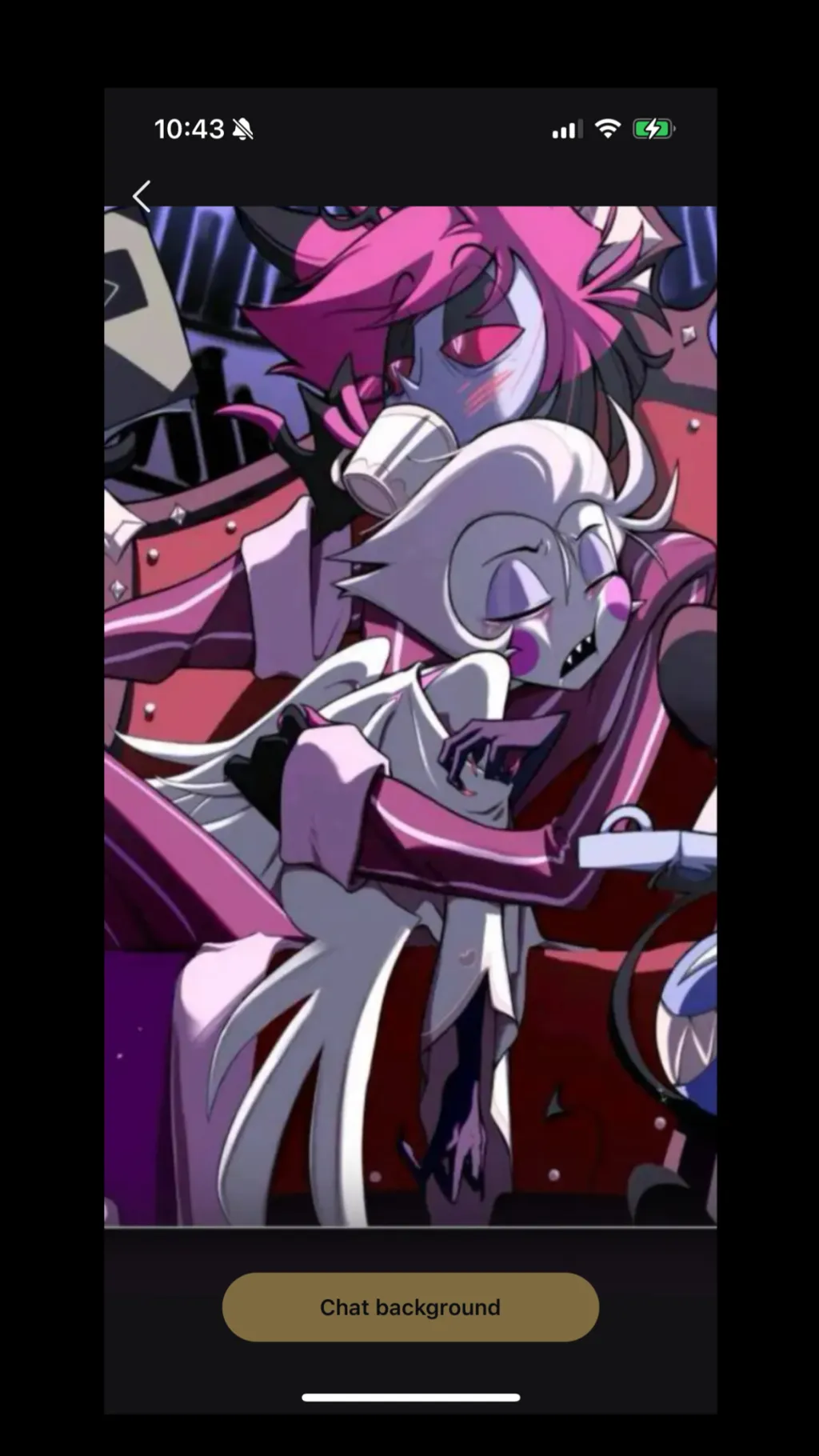 ai character: Radioapple Vay Kay background