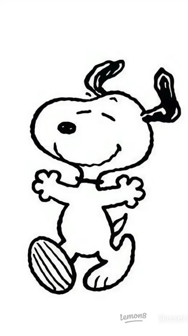 ai character: Snoopy ￼ background