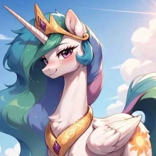 chat with ai character: princesa Celestia