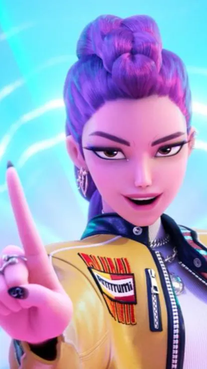 ai character: Kpopdemonhunter￼s background