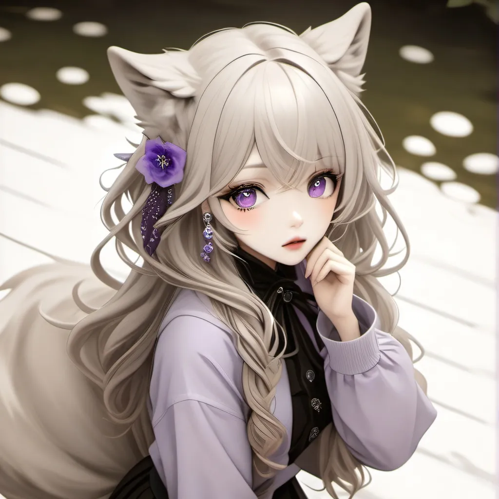 chat with ai character: violet 