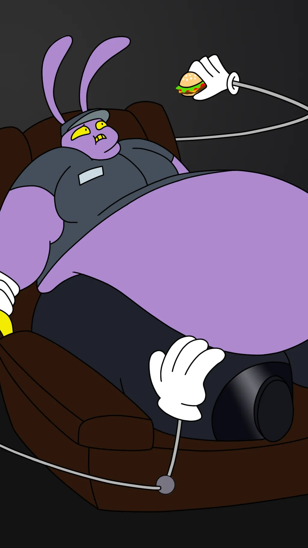 ai character: Fat jax background