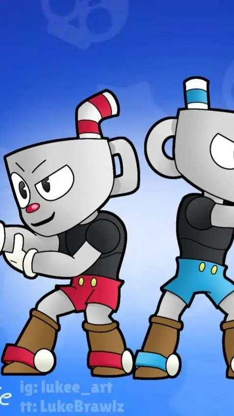 ai character: larry🔵 y lawrry🔴 background