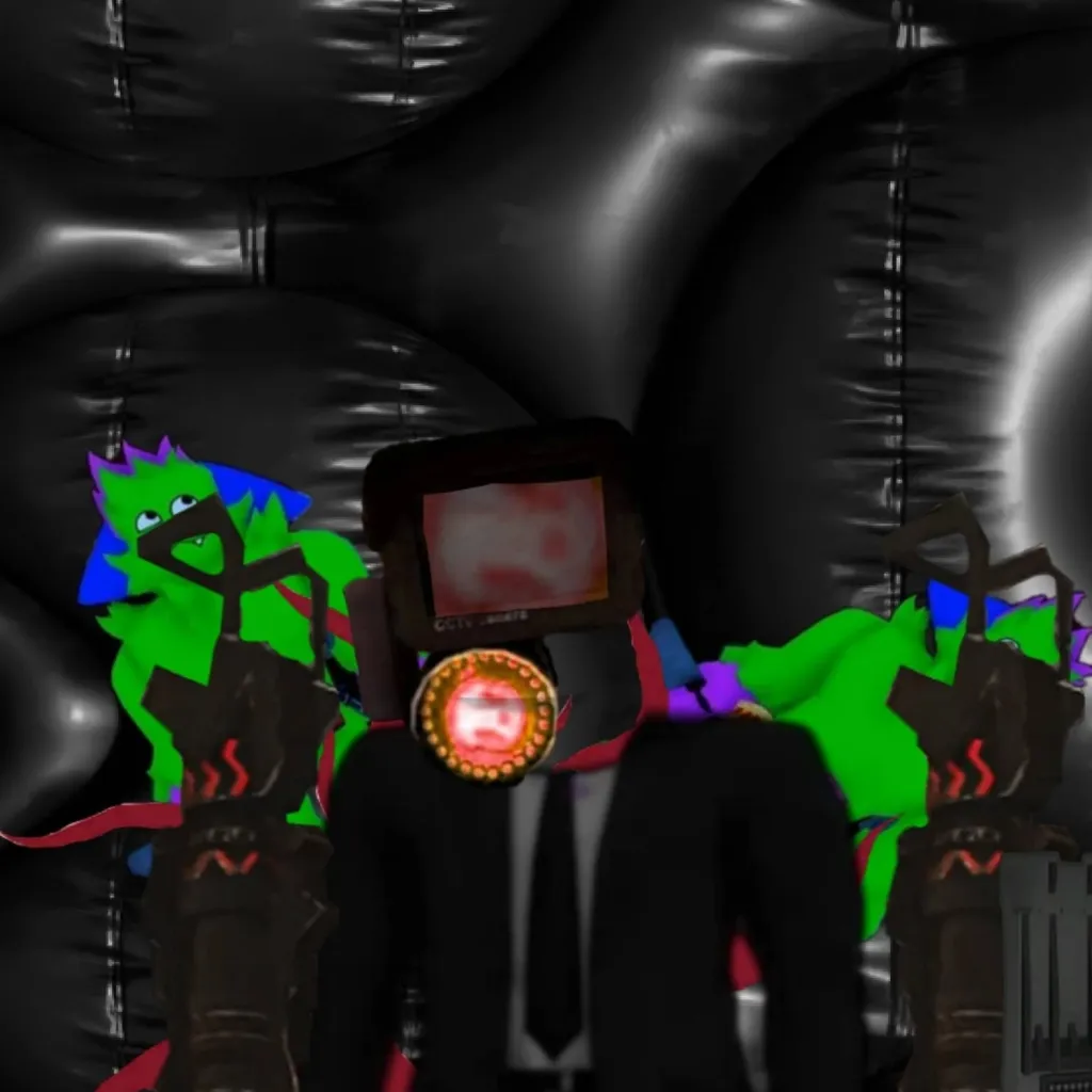 chat with ai character: red cameraman