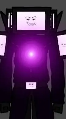ai character: sus Titan TV man background