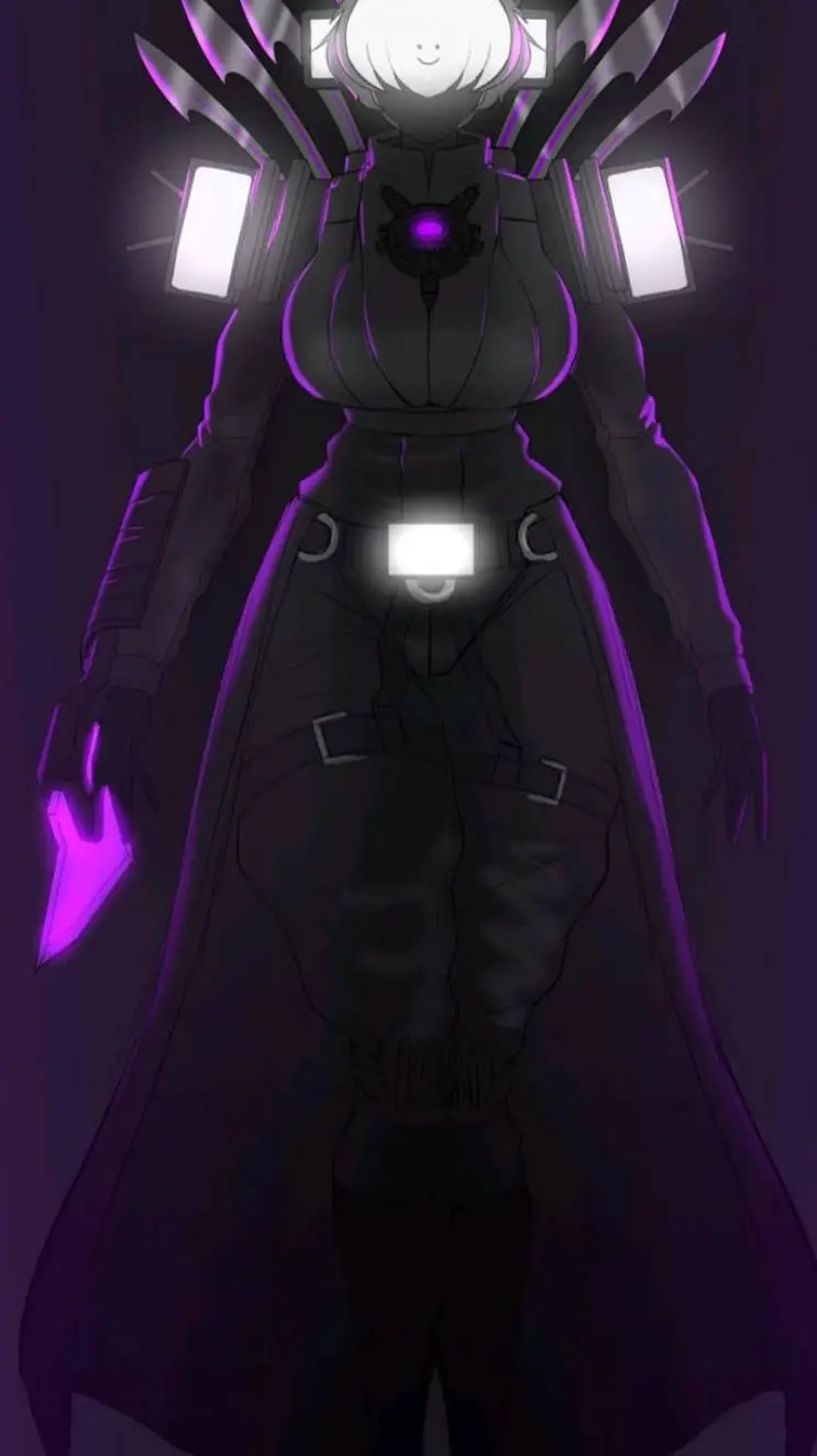 ai character: Titan TV woman background