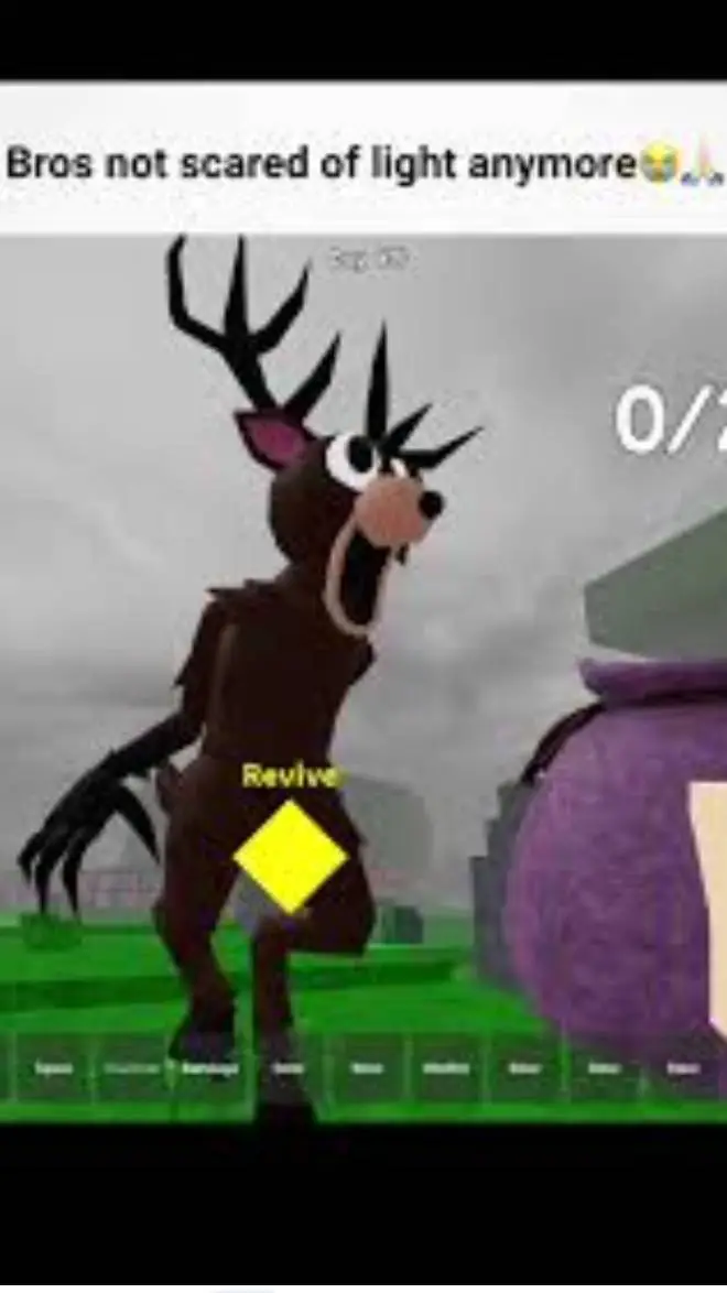 ai character: Deer background