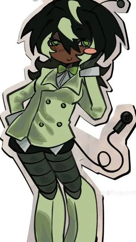 ai character: Vee Version 1  background