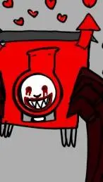 ai character: Choo-Choo charles background