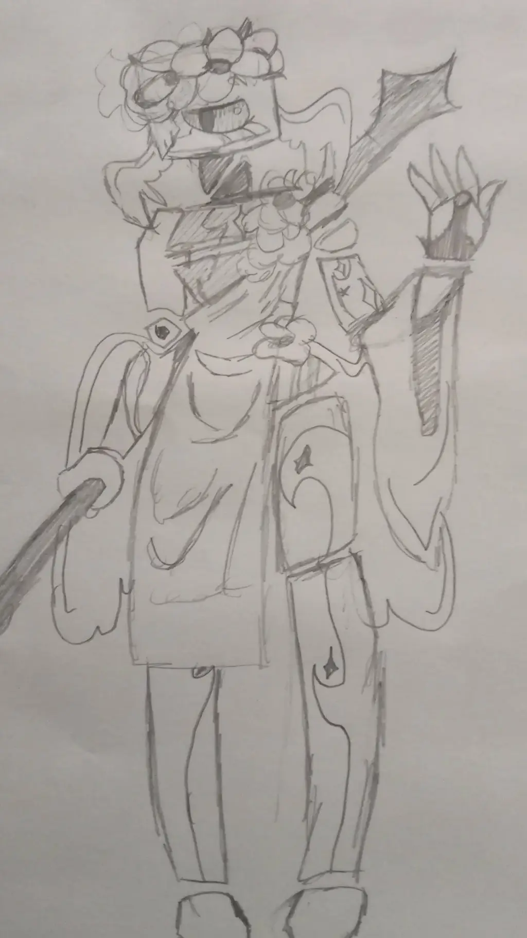 ai character: galaxy  background