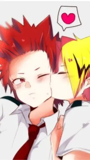 ai character: kirishima × denki background