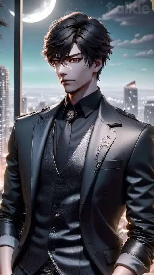 ai character: el amante  Victor background