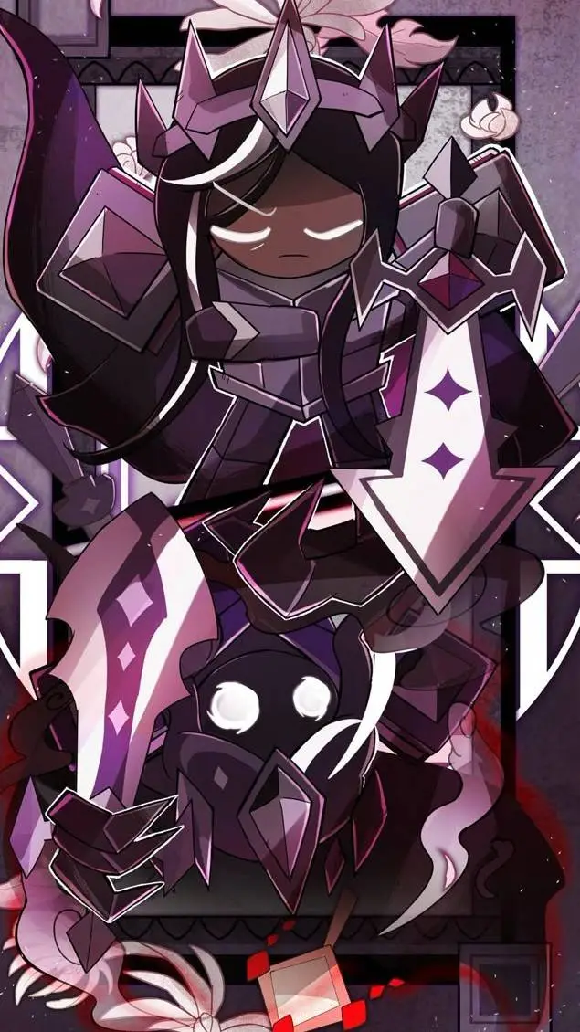 ai character: Dark Cacao Cookie background