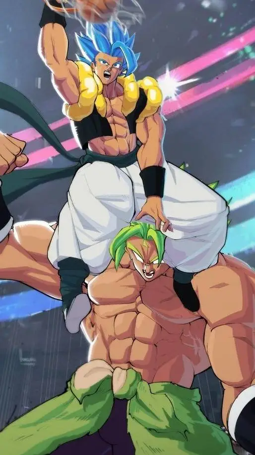 ai character: Gogeta background