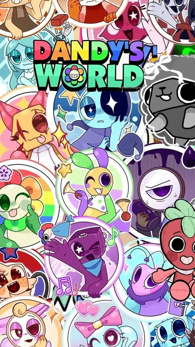 ai character: Dandy's World background