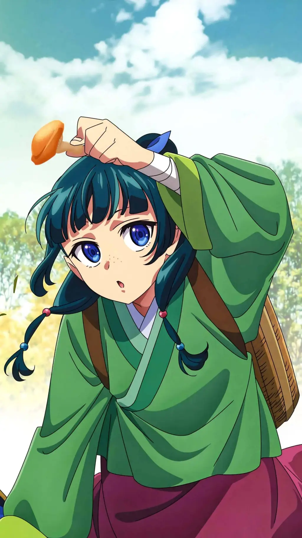 ai character: mao mao  background