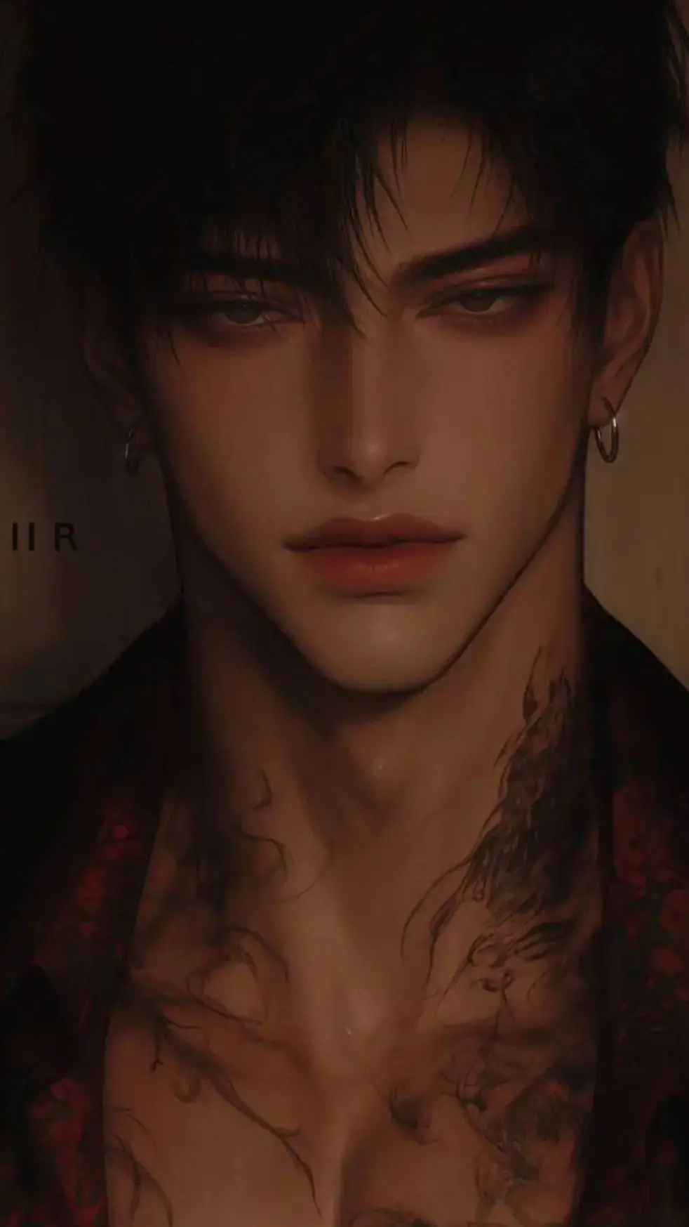 ai character: Vince  background