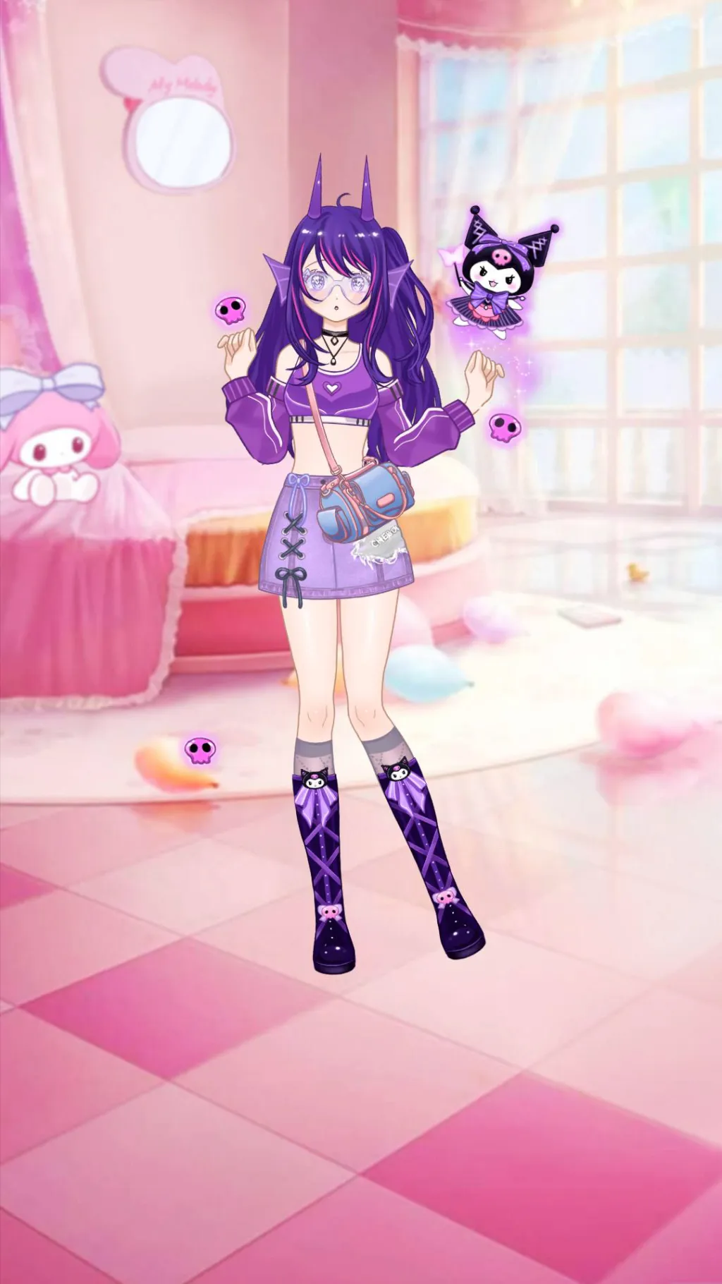 ai character: Lily🥰 background