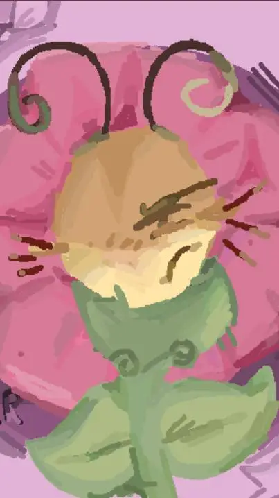 ai character: FLOWERY (part 2) background