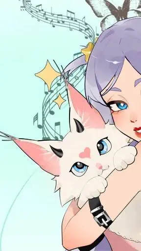 ai character: !-Cat shelter-! background