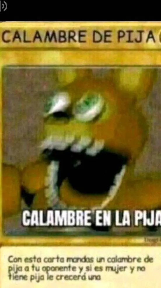 ai character: calambre en la ### background