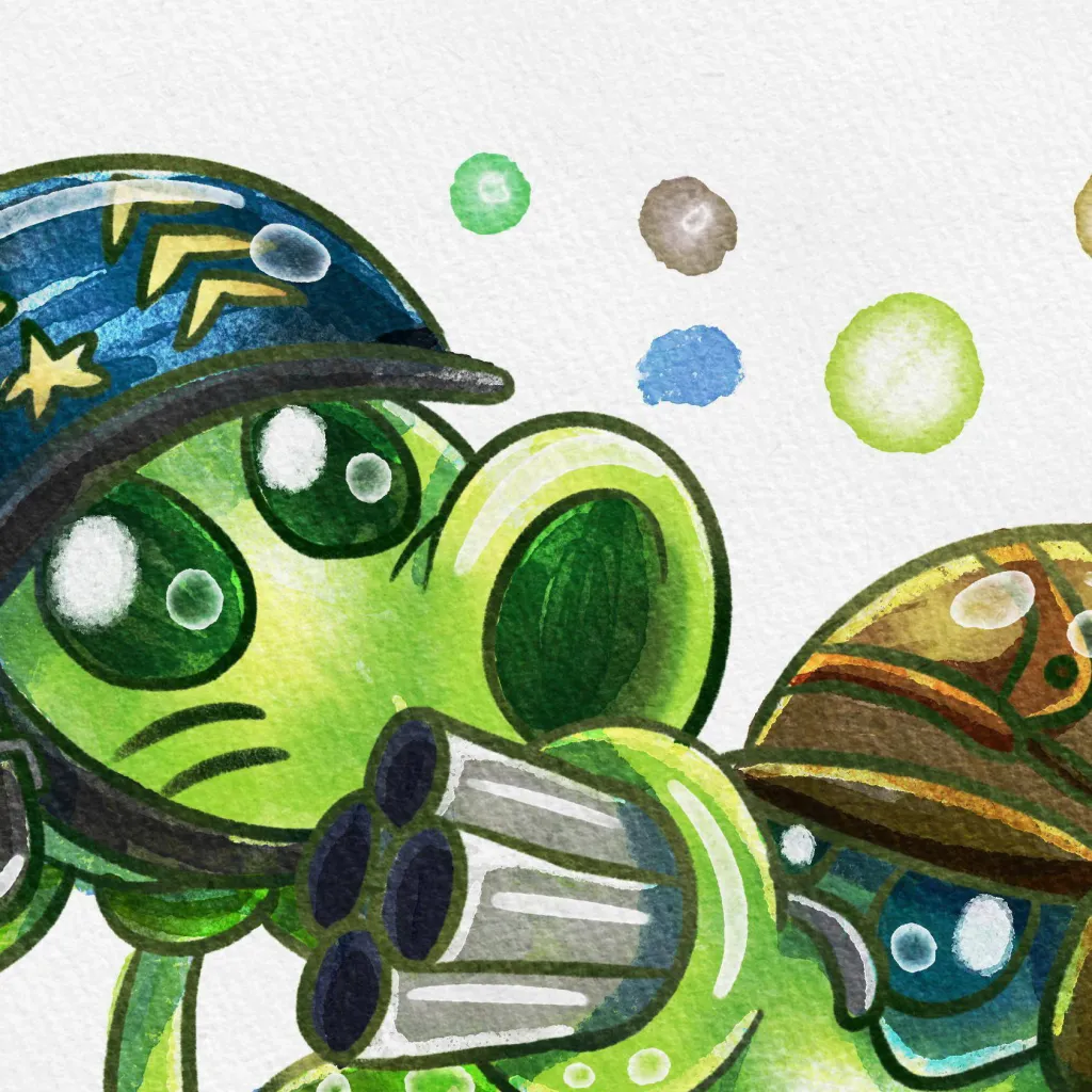 chat with ai character: The Gatling Peas