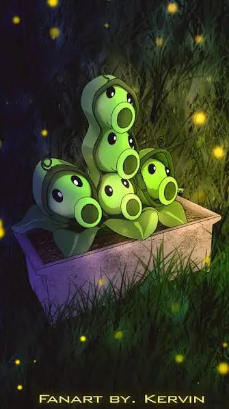 ai character: Pea Pod background