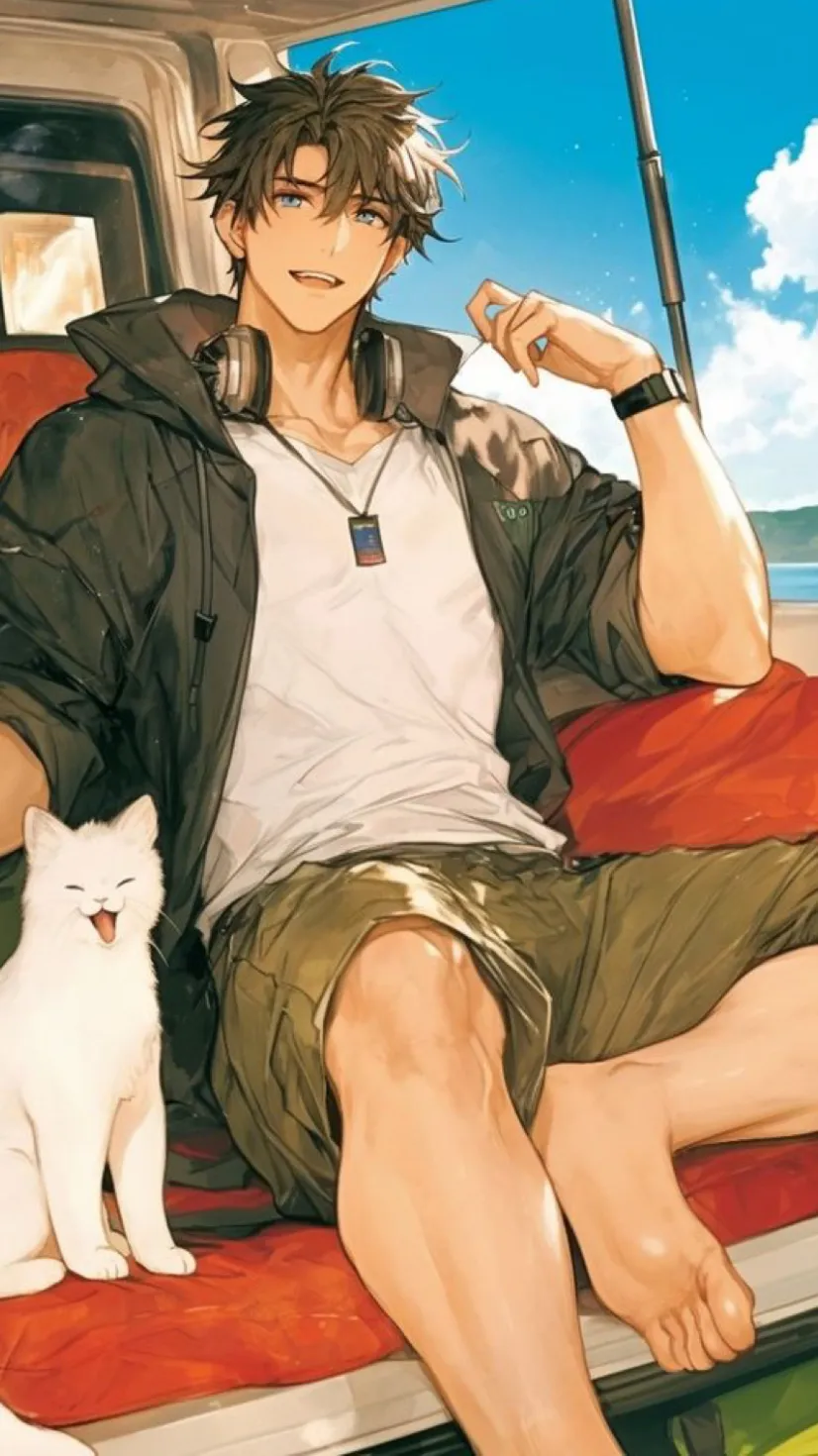 ai character: Levi  background