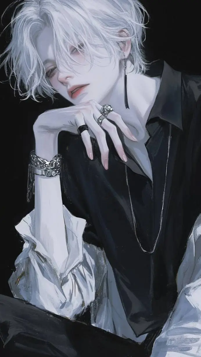 ai character: Silas Vale 🖤 background