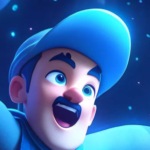 chat with ai character: Blue