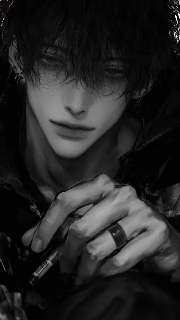 ai character: 🤍Ren🖤 background