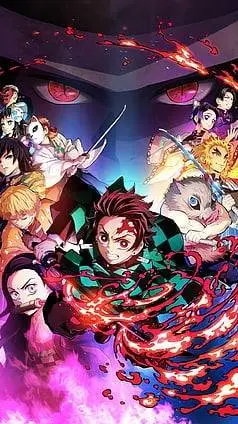 ai character: demon slayer background