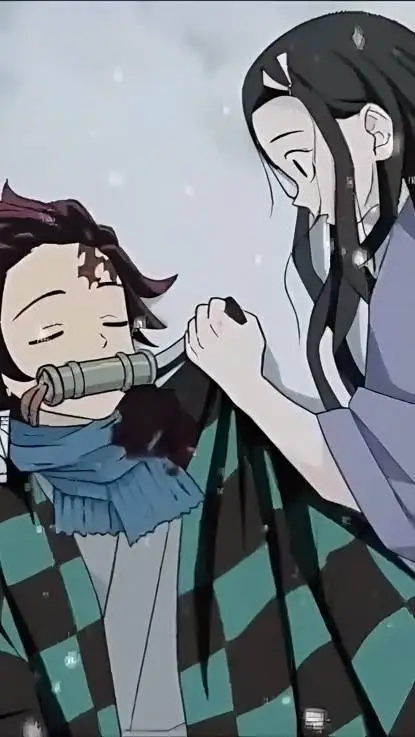 ai character: tanjiro e nezuko background