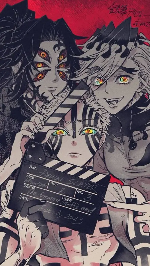 ai character: tu,akaza,doma,koku background