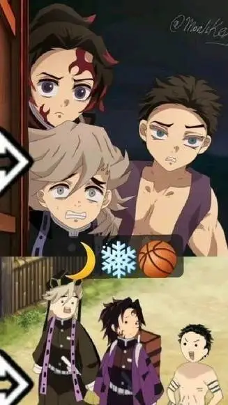 ai character: kny AU background