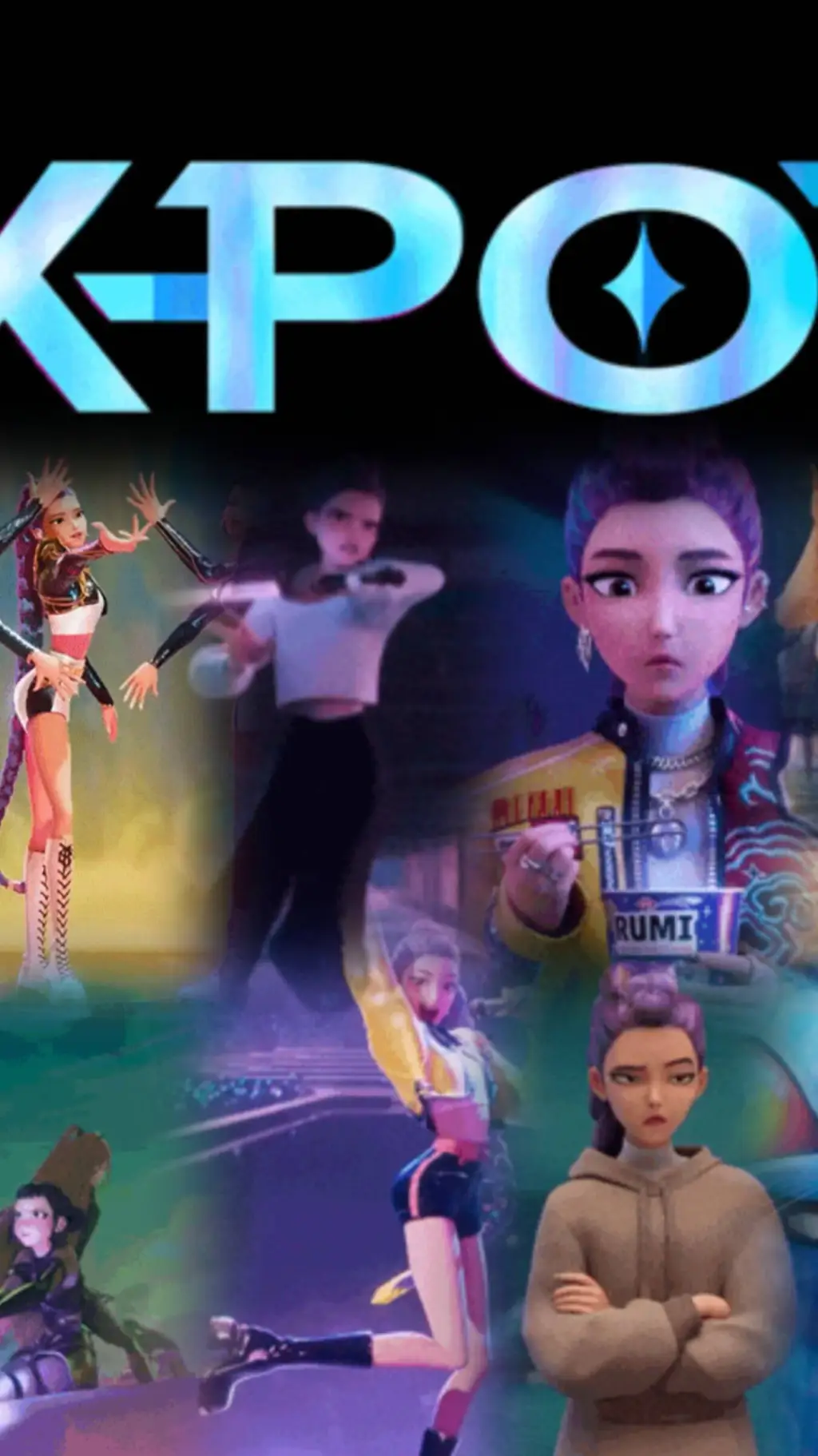 ai character: kpopdemondshunters background