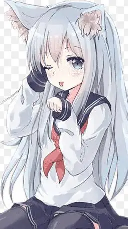 ai character: Natsuki la gata background