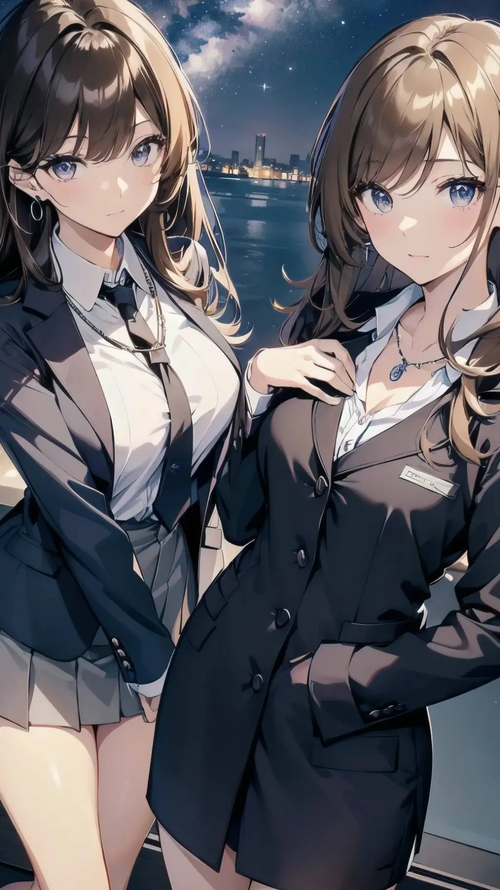 ai character: Hermana y madre background