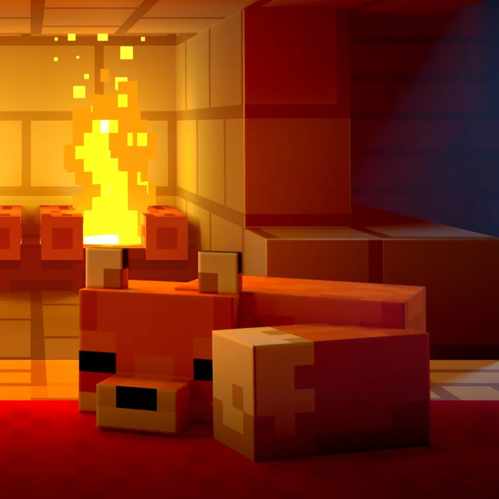 chat with ai character: Minecraft pet fox