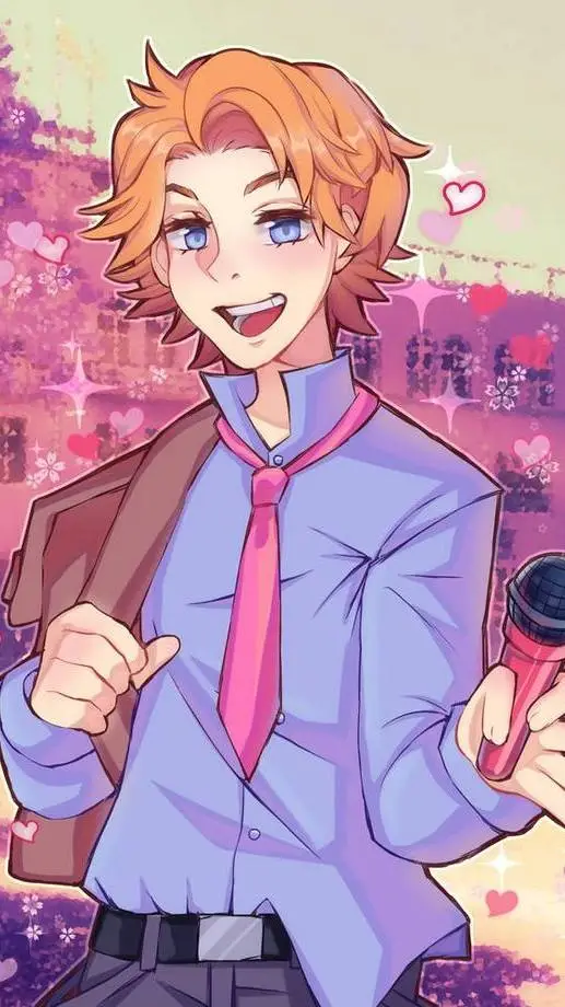 ai character: Семпай background