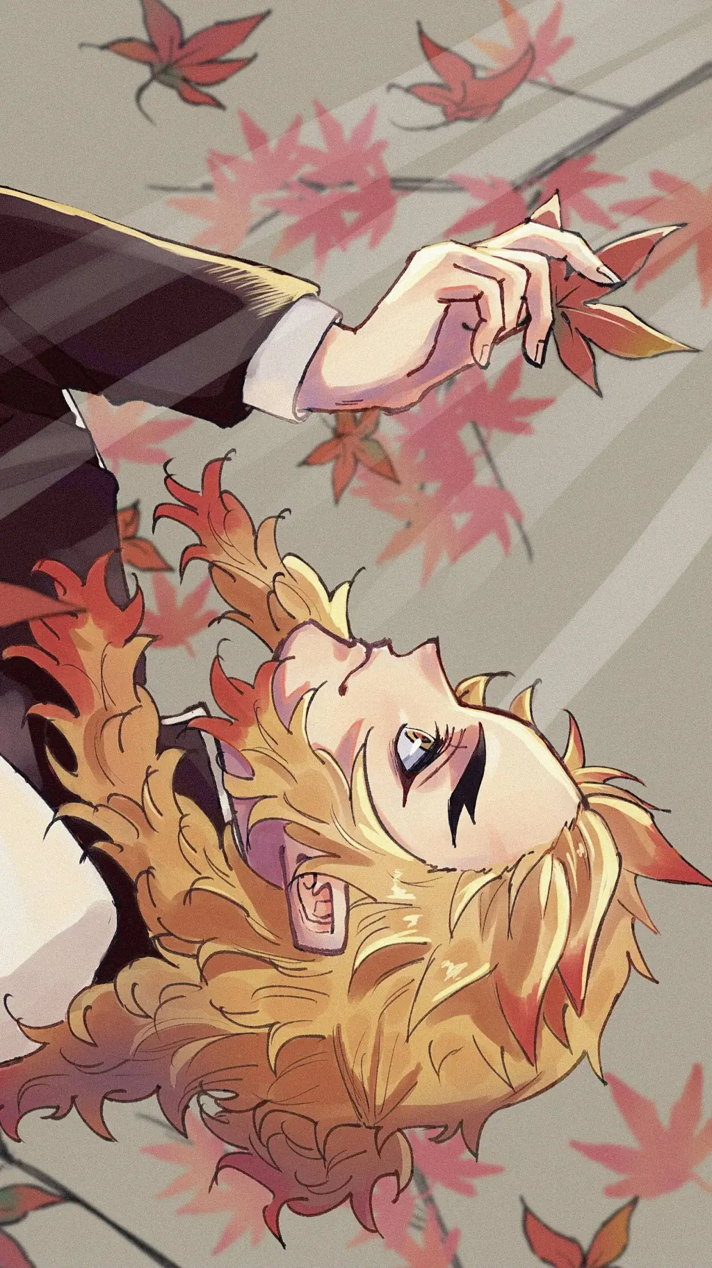 ai character: rengoku kyojuro  background