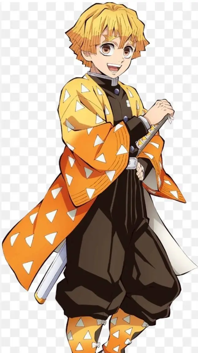 ai character: zenitsu  background