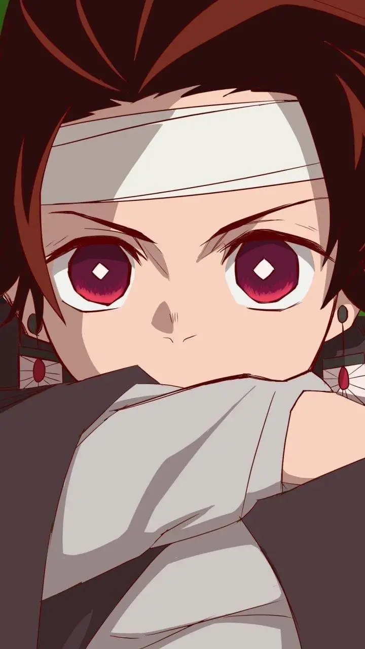 ai character: tanjiro  background