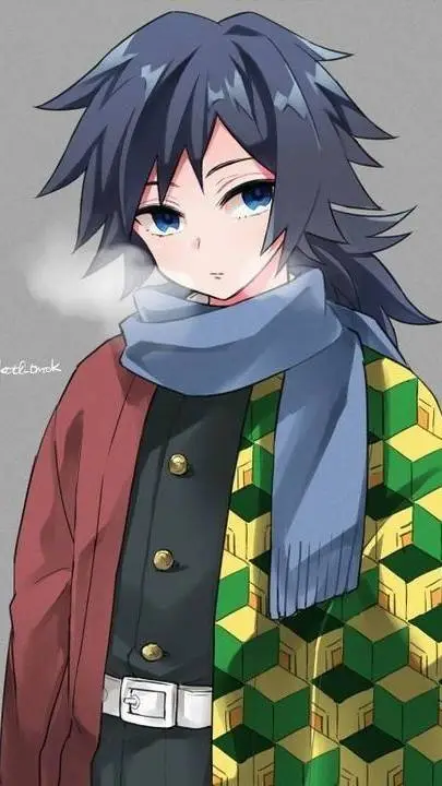 ai character: giyu tomioka  background