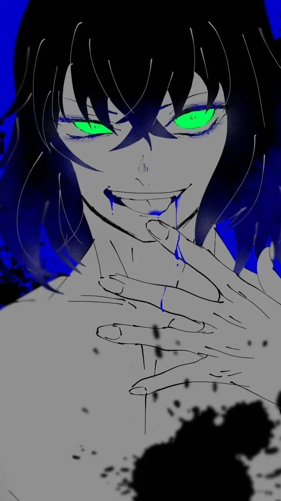 ai character: yandere inosuke background