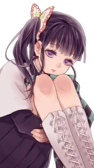 ai character: kanao tsuyuri  background