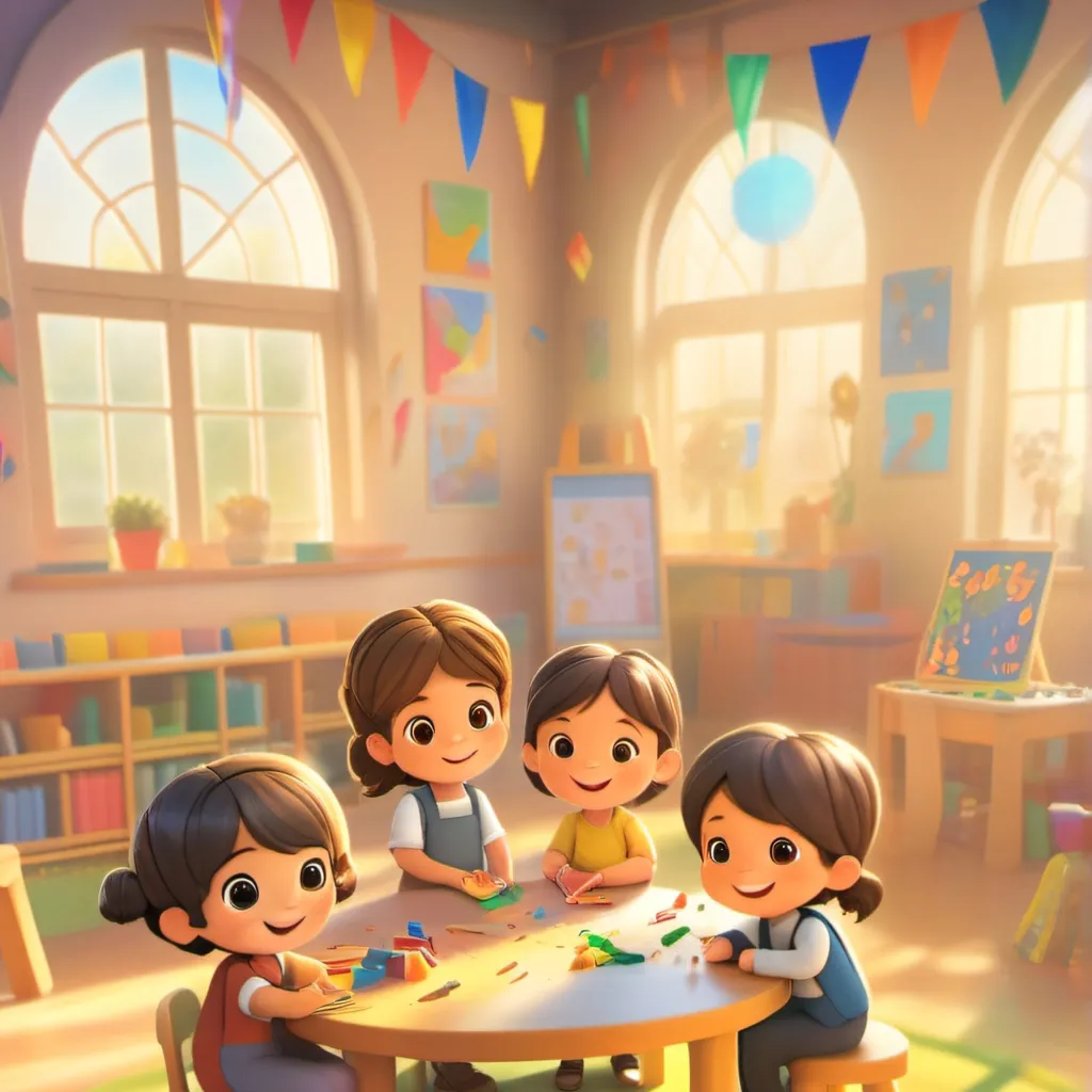 chat with ai character: kindergarten pickm