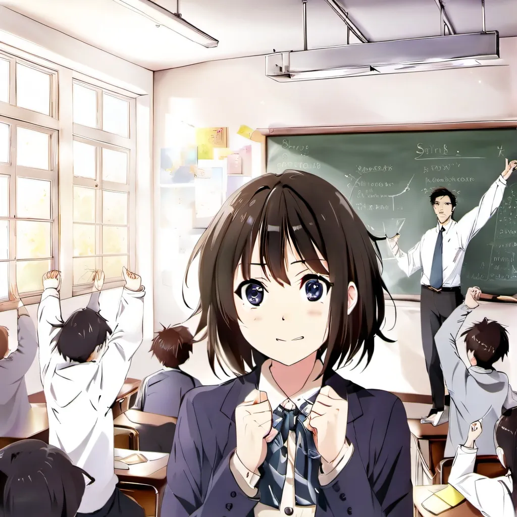 chat with ai character: School pick me