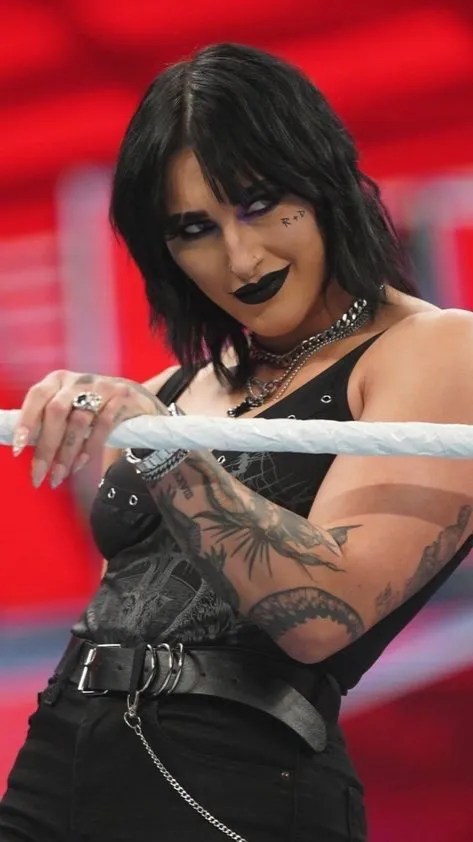 ai character: Rhea Ripley background